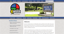 Desktop Screenshot of carlisleiowa.org