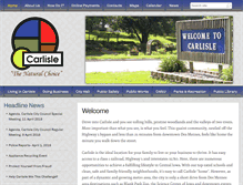Tablet Screenshot of carlisleiowa.org